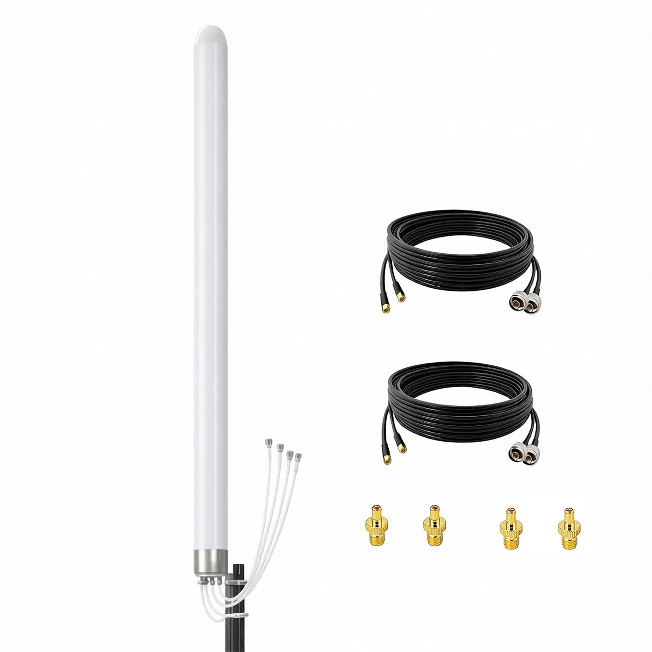 Lte Antenna Mimo 4X4 Outdoor - Omni Directional MIMO 4x4 Antenna 5G