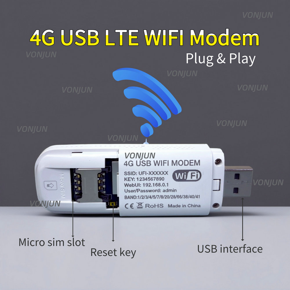 4G WiFi Dongle UFI 150M USB LT - đánh giá và giá Industrial 4G Router Vpn