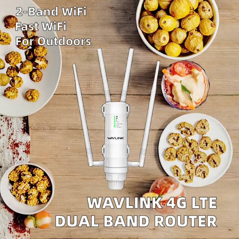 4G LTE Outdoor AC1200 Dual Ban - đánh giá và giá 4G Router Dual Band Wifi Ac1200
