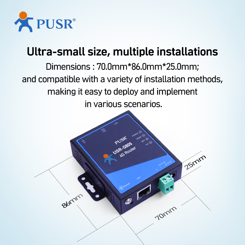 PUSR Tế Bào Không Dây 4G Lte V - đánh giá và giá Industrial 4G Router Vpn
