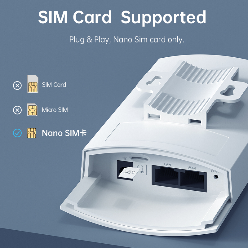 PLERY WIFI5 1200Mbps LTE Route - đánh giá và giá 4G Router With Poe Wan