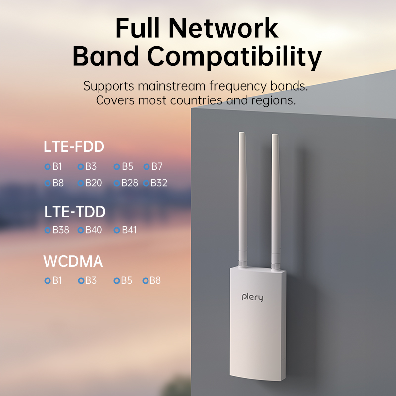 PLERY 1200Mbps Outdoor WIFI 4G - đánh giá và giá 4G Router With Poe Wan