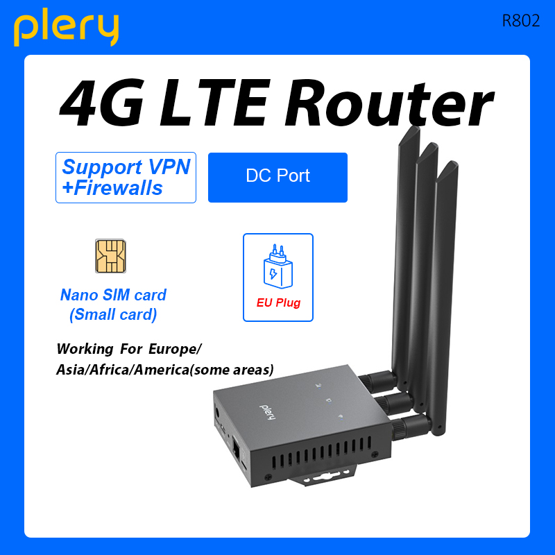 PLERY/COMFAST CAT 4/6 4G LTE R - đánh giá và giá Industrial 4G Router Vpn